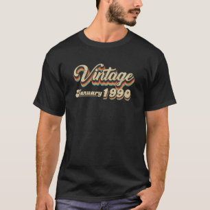 Camiseta aniversário de 30 anos Gift Vintage Janeiro de 199