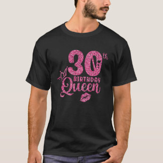 Camiseta aniversário de 30 anos Queen