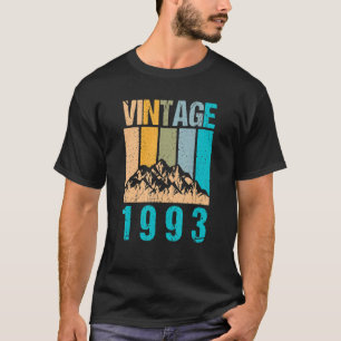 Camiseta aniversário de 30 anos u2013 Montanhas Vintage 199