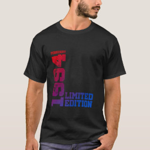 Camiseta aniversário de 30 anos Vintage 1994 Fevereiro 30 A