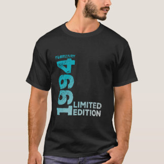 Camiseta aniversário de 30 anos Vintage 1994 Fevereiro 30 A