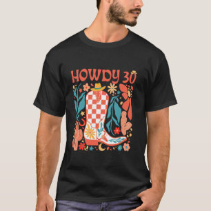 Camiseta aniversário de 30 anos Western Country Life Wild W