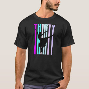 Camiseta Aniversário De 30 De Mulheres Para Mulheres Na Cla
