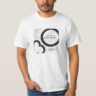 Camiseta Aniversário de 30 Décadas Branco