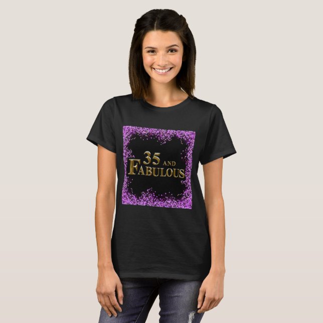 Camiseta Aniversário de 35 anos (Frente Completa)