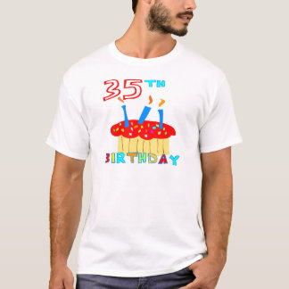 Camiseta Aniversário de 35 anos