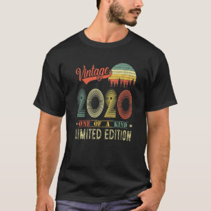 Camiseta aniversário de 3 anos de 3 anos de idade da Vintag