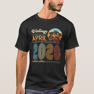 Camiseta Aniversário de 3 anos De Vintage Oferece Nascer Pa