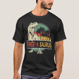Camiseta aniversário de 3 anos Dinossaur 3 Anos Meninos Imp