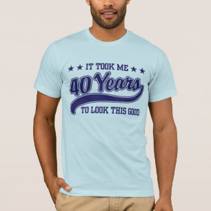 Camiseta Aniversário de 40 anos
