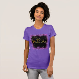 Camiseta Aniversário de 40 anos