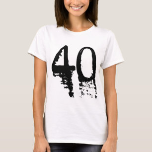 Camiseta Aniversário de 40 anos