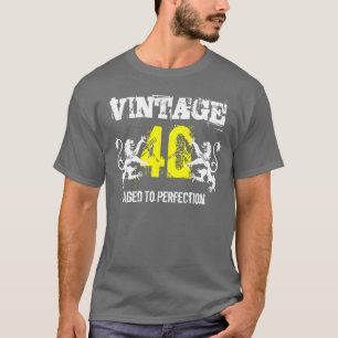 Camiseta Aniversário de 40 anos