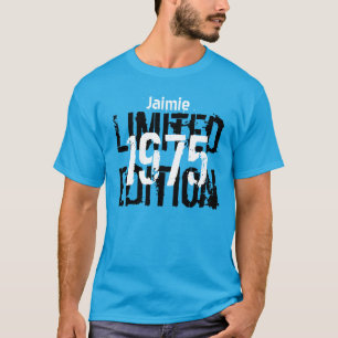 Camiseta aniversário de 40 anos 1975 Limited Edition V05A 