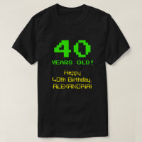 aniversário de 40 anos: Diversão, Olhar De 8 Bits,