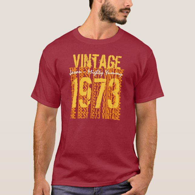 Camiseta aniversário de 40 anos - Melhor Presente V500 V500 (Frente)