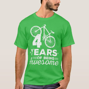 Camiseta aniversário de 40 anos Mountain Bike Funny MTB