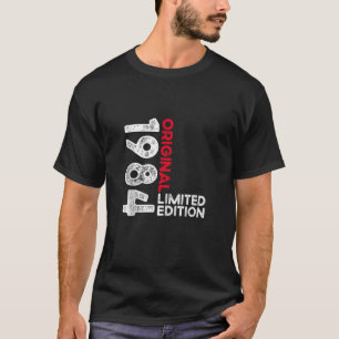 Camiseta aniversário de 40 anos mulher presente Original Vi