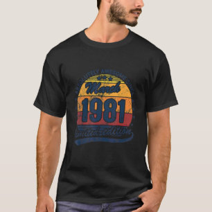 Camiseta Aniversário De 41 ruas Absolutamente Incrível Desd