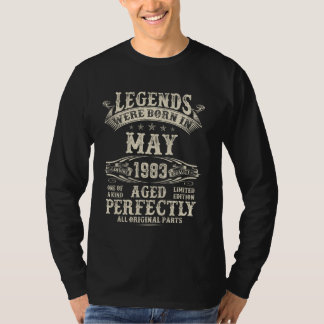 Camiseta Aniversário de 42 anos para homens 42 anos de idad