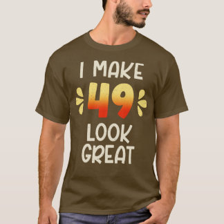 Camiseta Aniversário de 49 anos