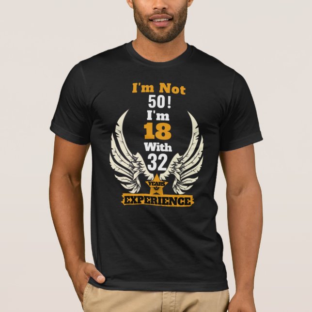 Camiseta Aniversário de 50 anos (Frente)