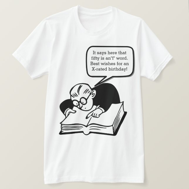 Camiseta Aniversário de 50 anos (Frente do Design)