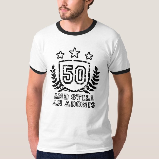 Camiseta Aniversário de 50 anos (Frente)