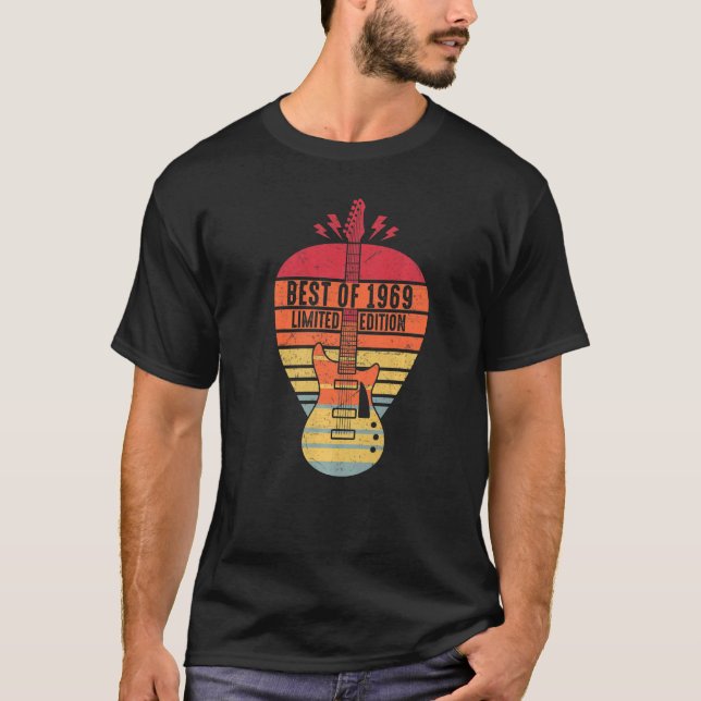 Camiseta Aniversário De 53 Anos Melhor De 1969 (Frente)