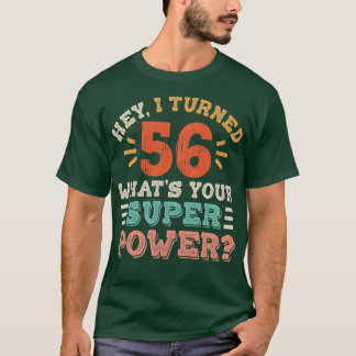 Camiseta Aniversário de 56 anos