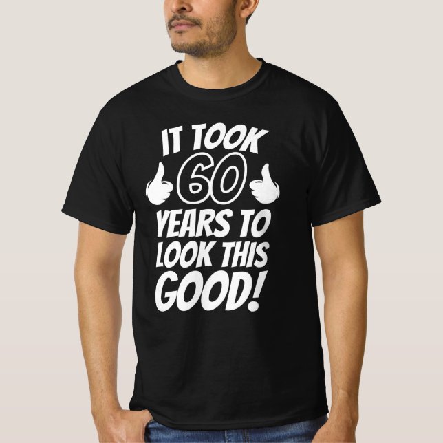 Camiseta Aniversário de 60 anos (Frente)