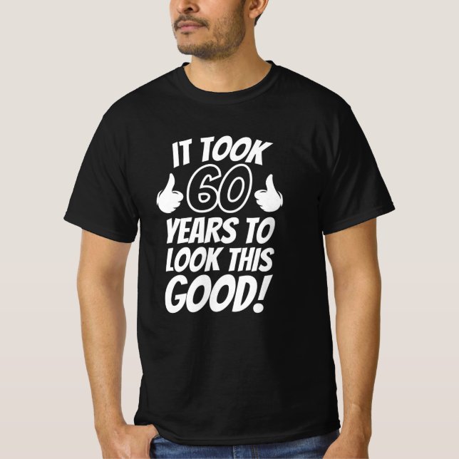 Camiseta Aniversário de 60 anos (Frente)
