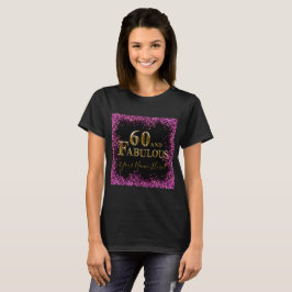 Camiseta Aniversário de 60 anos