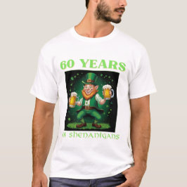 Camiseta Aniversário de 60 anos comemorativo do Saint Patri