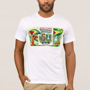 Camiseta Aniversário de 60 anos de Independência da Repúbli