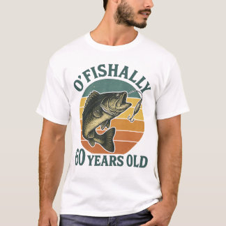 Camiseta Aniversário de 60 Anos de O'Fishally Pescaria