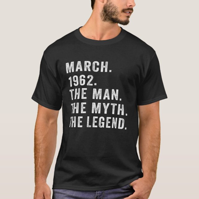 Camiseta Aniversário De 60 Anos Oferece Ao Homem Mães De Le (Frente)