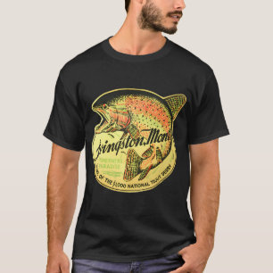 Camiseta Aniversário de 60 Anos Vintage 1961 Pescador 60º B