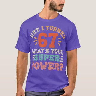 Camiseta Aniversário de 67 anos