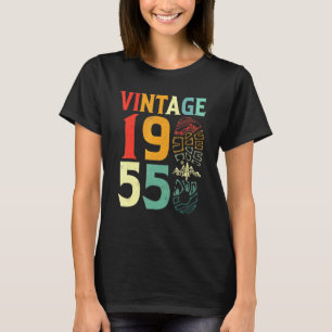Camiseta Aniversário de 67 Anos Vintage 1955 Acampamento Hi