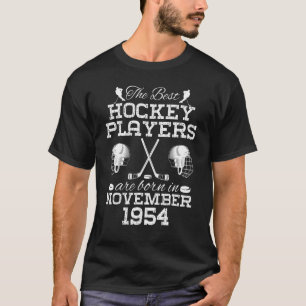 Camiseta Aniversário de 70 anos em novembro de 1954 Melhor 