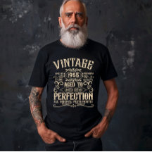 Aniversário de 70 anos personalizado vintage