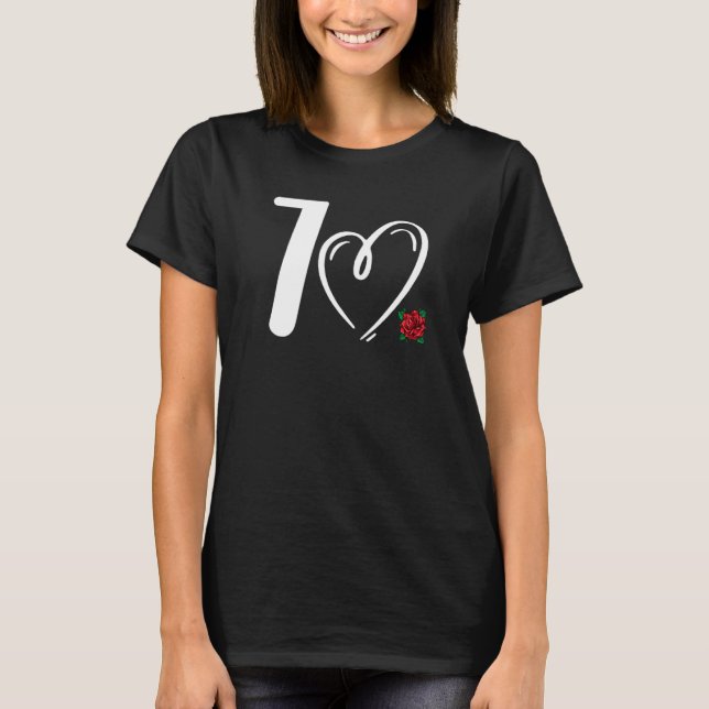 Camiseta Aniversário de 70 para Mulher Espetacular de 70 an (Frente)