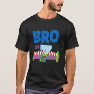 Camiseta Aniversário de 7 anos do menino amante de brinqued