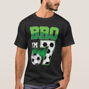 Camiseta Aniversário de 7 anos do menino, eu tenho 7 anos d