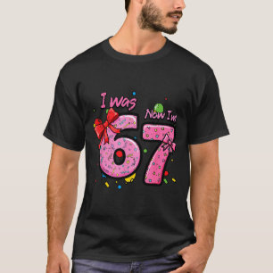 Camiseta Aniversário de 7 anos eu tinha 6 agora eu tenho 7