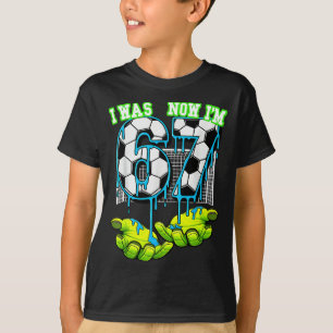 Camiseta Aniversário de 7 Anos Seis Agora Eu Tenho Sete 67