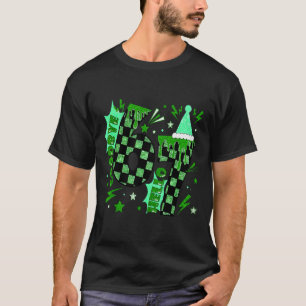 Camiseta Aniversário de 7 Anos Tchau 6 Olá 7 67 Meme Seis
