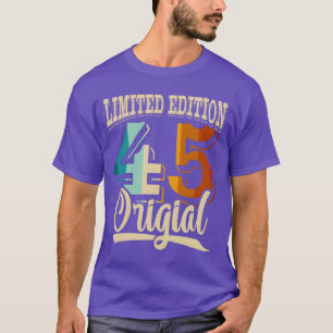 Camiseta Aniversário de 80 anos 1945 Edição Limitada de 80