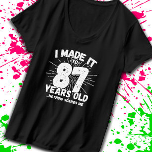 Camiseta Aniversário de 87 anos - Engraçado 87º anivers